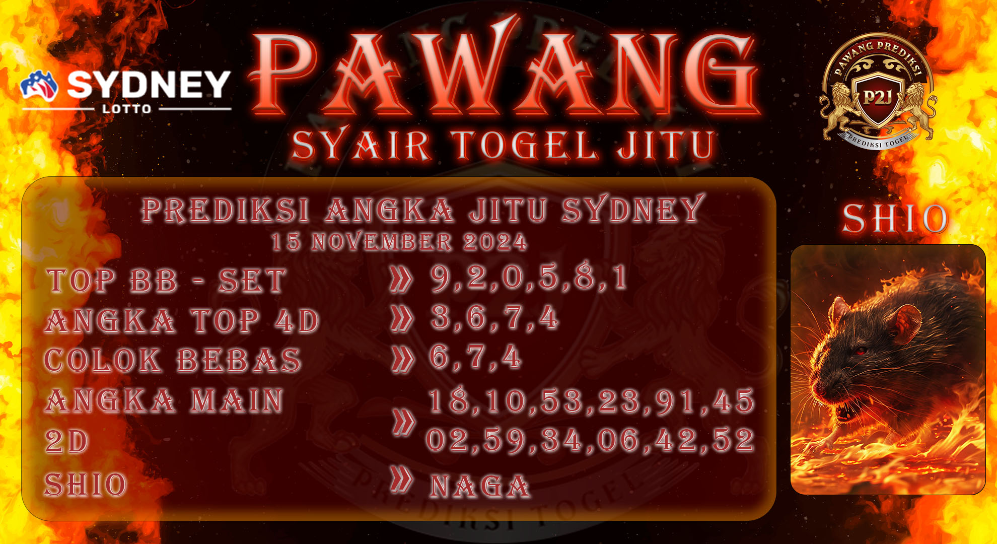 Syair-Sydney-Pawang-Prediksi-Jitu-Jumat-15-November-2024