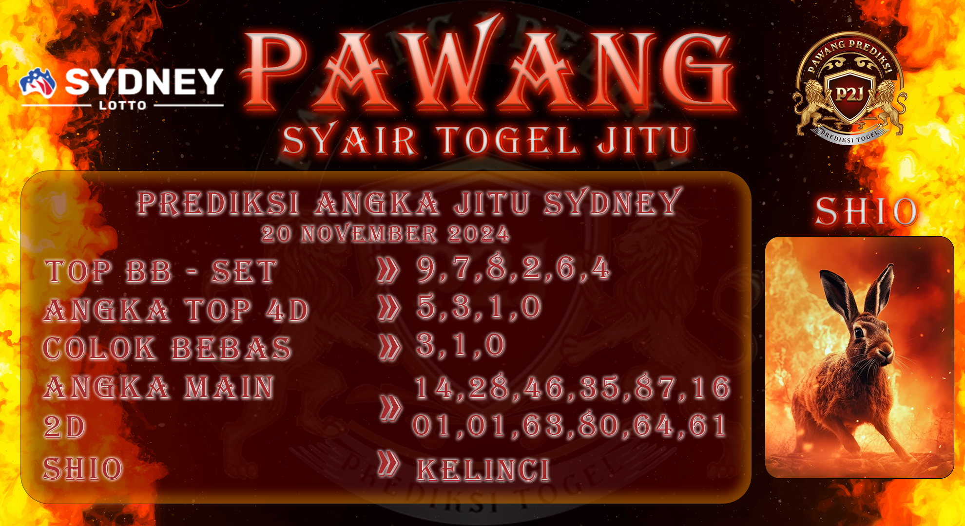 Syair-Sydney-Pawang-Prediksi-Jitu-Rabu-20-November-2024