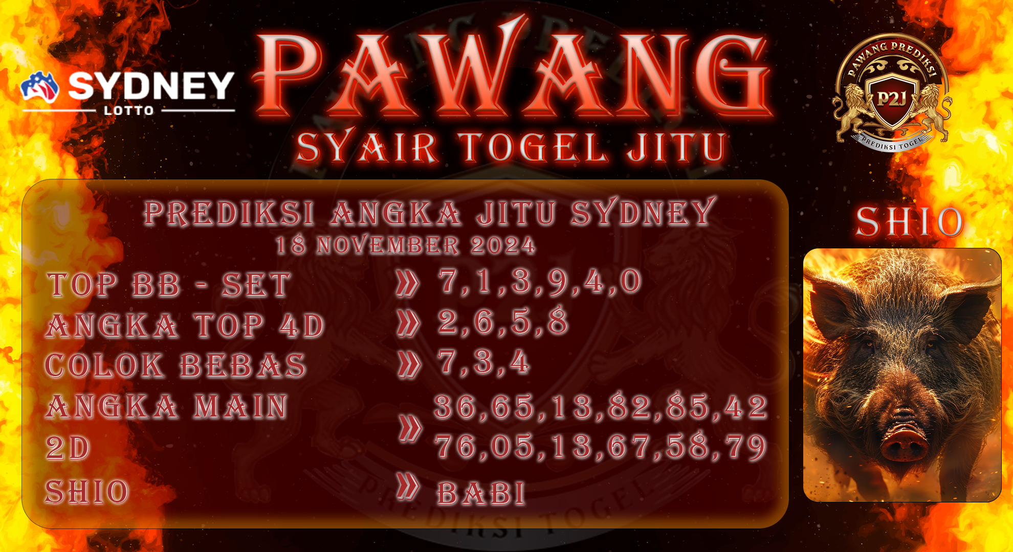 Syair-Sydney-Pawang-Prediksi-Jitu-Senin-18-November-2024